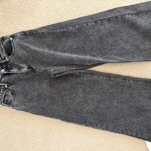 Fashion Nova Charcoal Straight Leg Jeans NWT